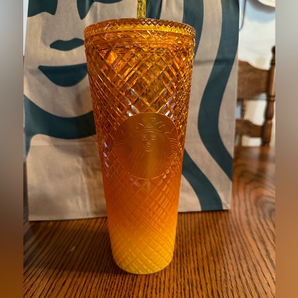 Starbucks Kitchen Starbucks Summer 222 Orange Mango Ombre Jeweled